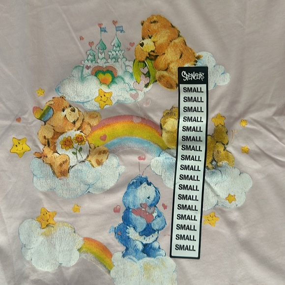 NWT Care Bears Crop Spencer’s T Size S & M - Picture 2 of 3